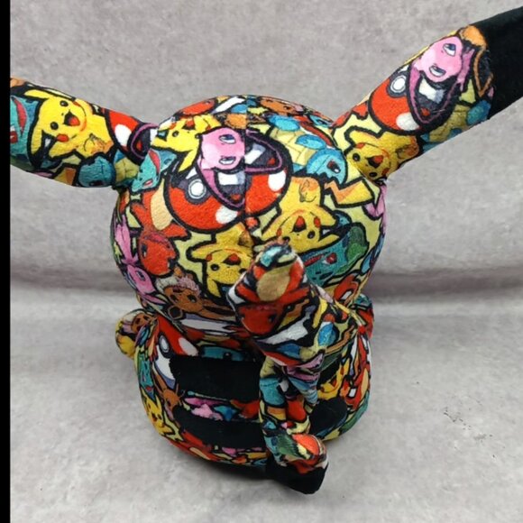 Pokémon Pikachu Shibuya Graffiti Plush 8 Inches Limited Edition RARE Stuffed N7 - Picture 5 of 6
